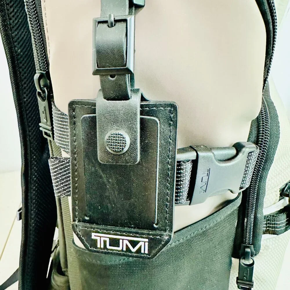 TUMI ALPHA BRAVO RESERVE UNISEX BACKPACK CHALK RUCKSACK